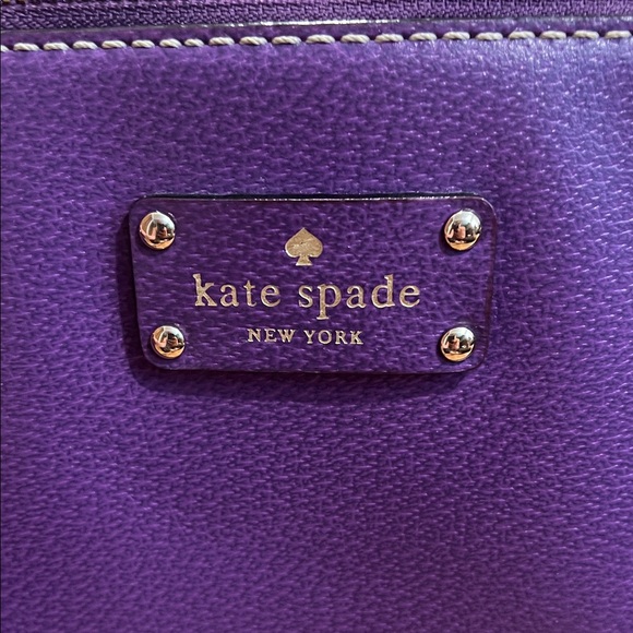 Kate Spade Wellesley Rachelle Purple Handbag - Picture 2 of 13
